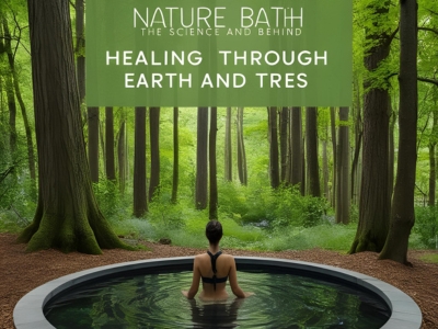 A Ciência e a Espiritualidade por Trás da Cura pela Terra e pelas Árvores. banho de natureza blog terapia casamae369 qualidadenvida